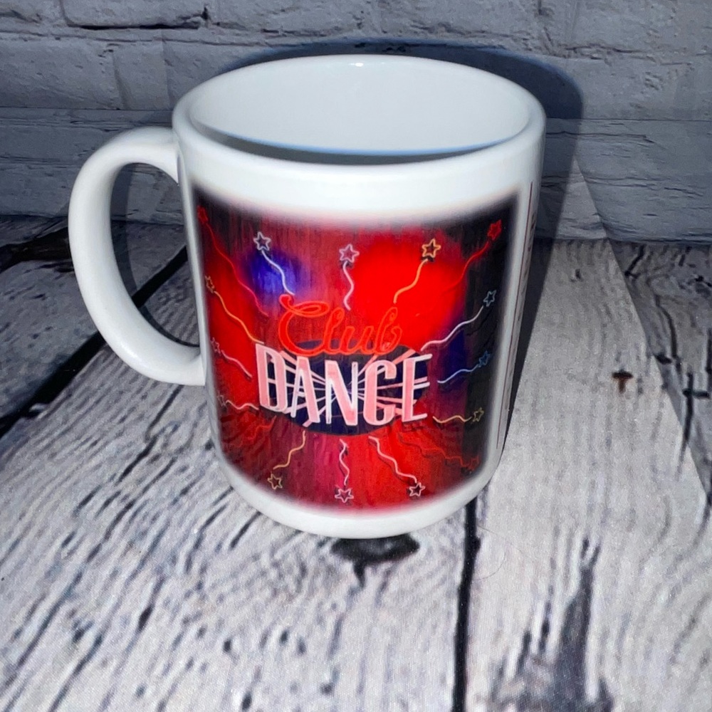 “Club Dance” coffee mug